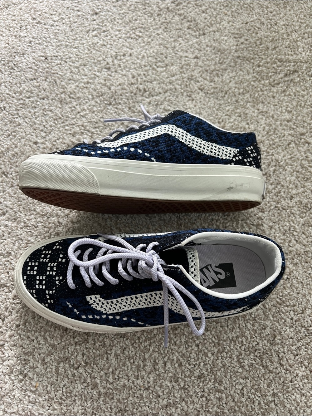 Vans Knit Old Skool Sneakers - Picture 1 of 4